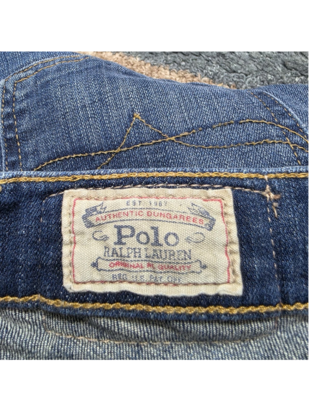 Polo Ralph Lauren Astor Slim Boyfriend Jeans Womens Size 28 Blue Stretch - Picture 6 of 10